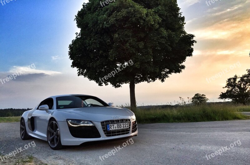 Audi Sports Car Auto Pkw R8