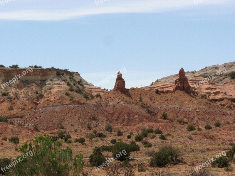 New Mexico Mountains Canyon Southwest Free Photos