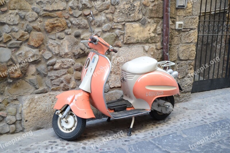 Vespa Italy Italian Motor Moped