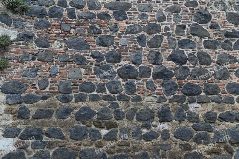 Stones Wall Background Quarry Stone Texture