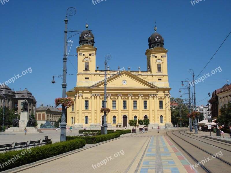 Debrecen Hungary Church Famous Free Photos