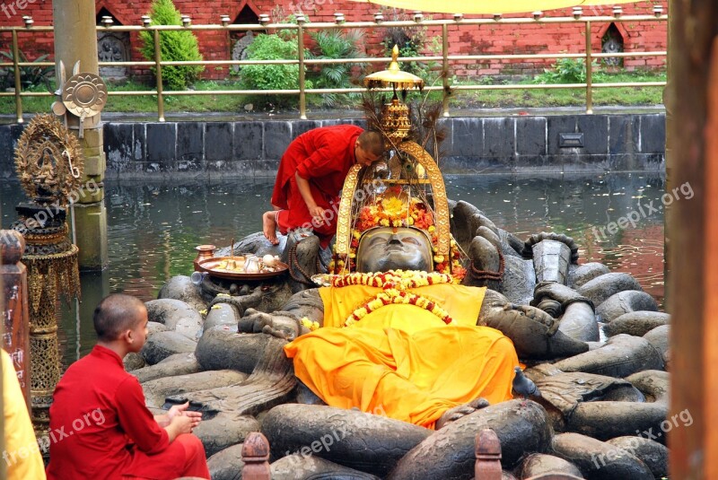 Nepal Hinduism Monks Free Photos