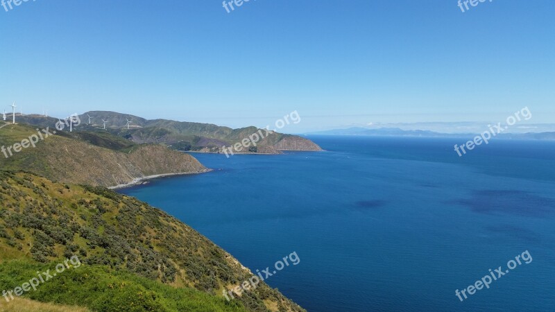 Makara Wellington Sea Free Photos