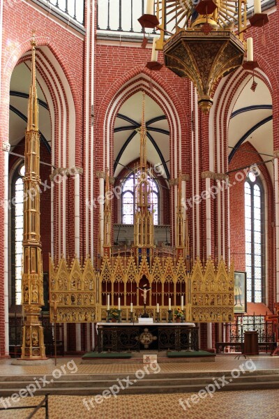 Doberan Münster Altar Church Cistercian Monastery