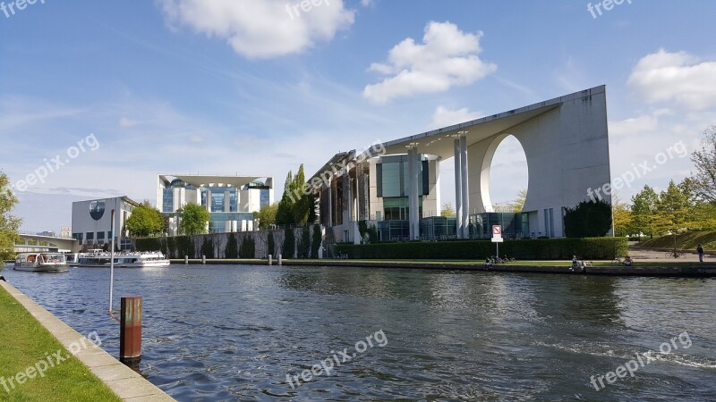 Berlin Chancellery Architecture Free Photos