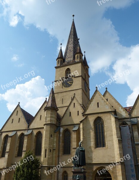 Sibiu Romania Transylvania Hermannstadt Architecture