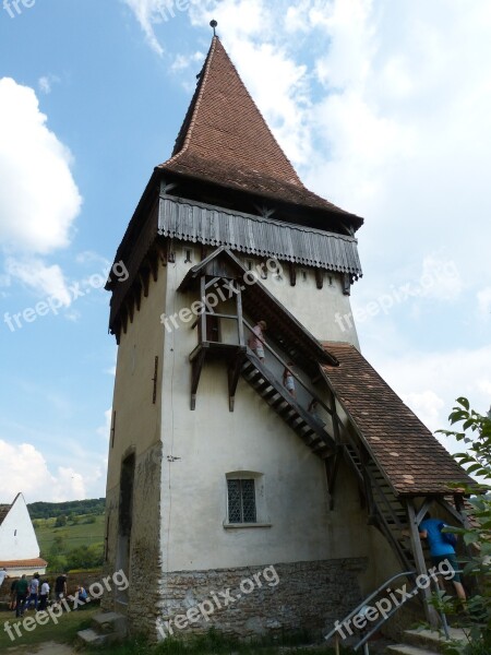 Transylvania Romania Biertan Historic Center Fortified Church