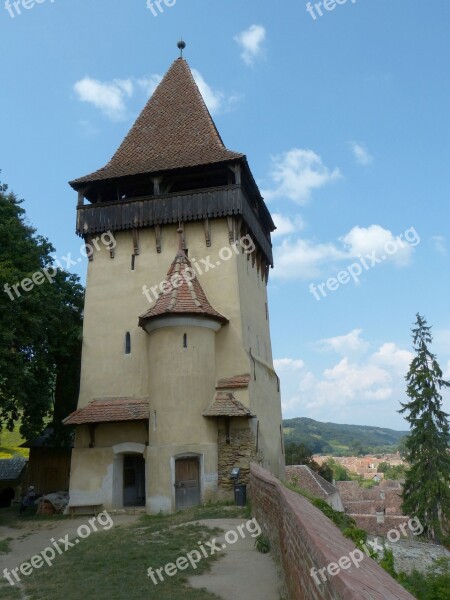 Transylvania Romania Biertan Historic Center Fortified Church