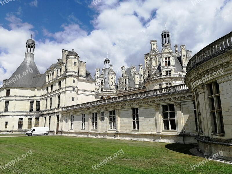 Castle Chambord Loire Free Photos