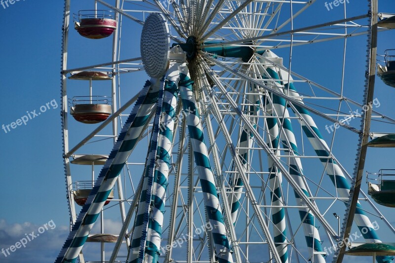 Ferris Wheel Landmark Royan France Tourism