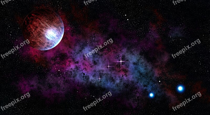 Space Planet Universe Astronomy Stars