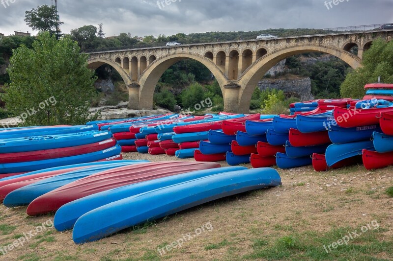 Canoe Oar Water River Gard