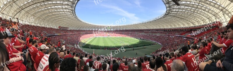 Stadium Crowded Football People Event