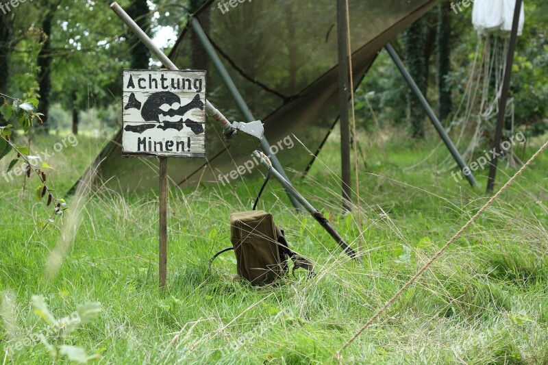 War Mine Explosive Danger Bomb