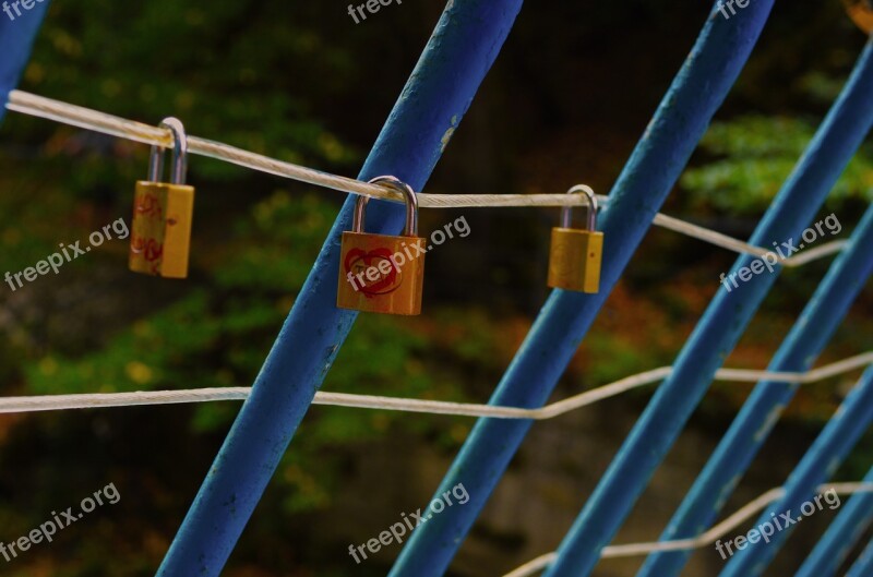 Love Locks Padlock Heart Symbol