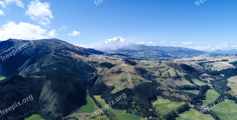 Ecuador Hill Cayambe Free Photos