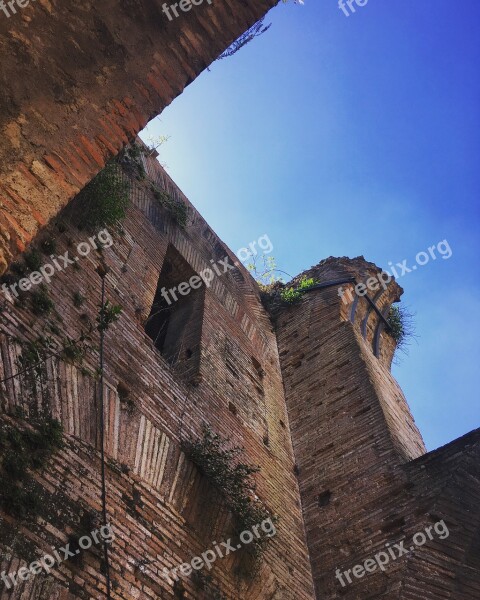 Roman Forum Antiquity Famous Landmark Italy