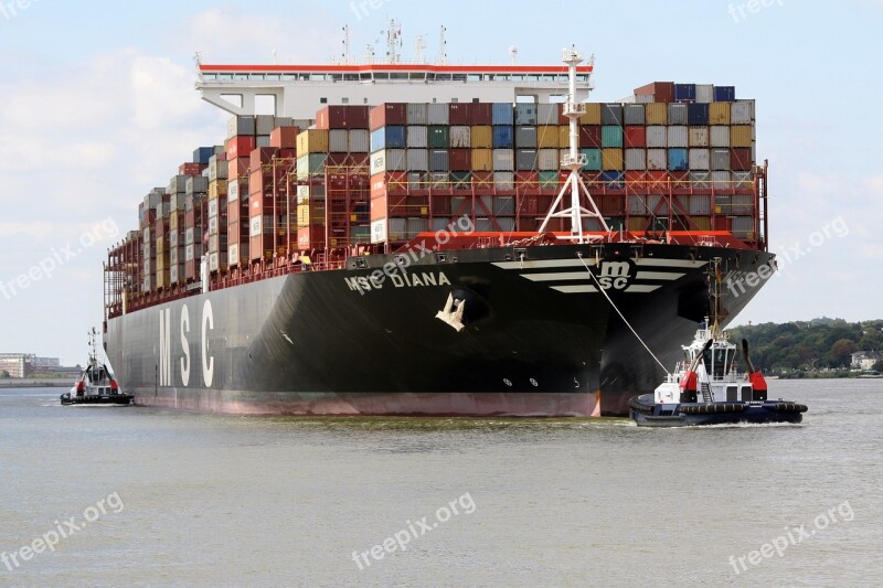 Hanseatic City Of Hamburg Port Motifs Hamburgensien Harbour Cruise Tug