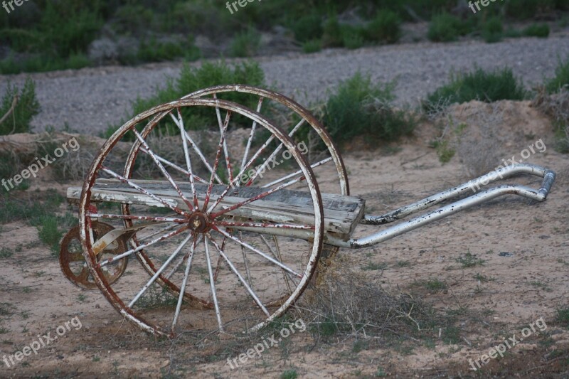 Farm Wheels Old Rural Country