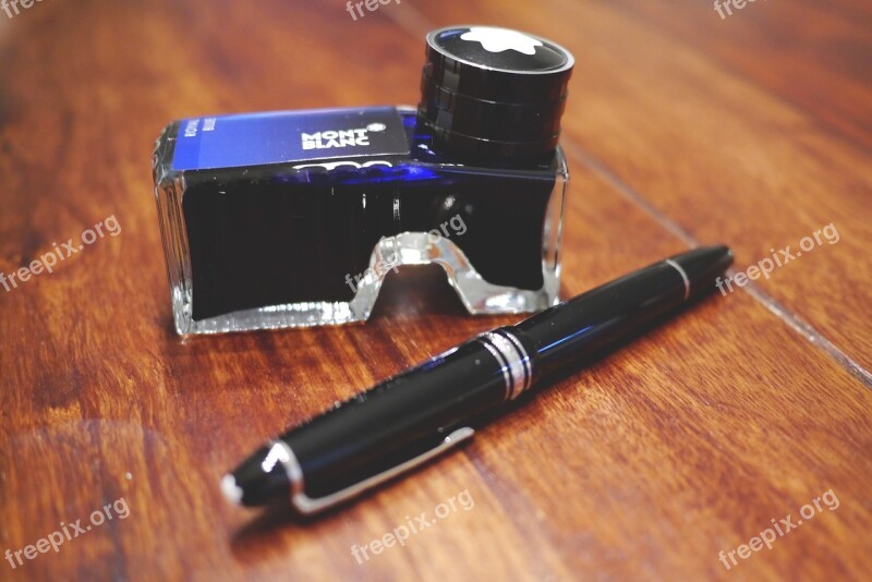 Fountain Pen Ink Mont Blanc Montblanc Writing Tool Le Grande 146