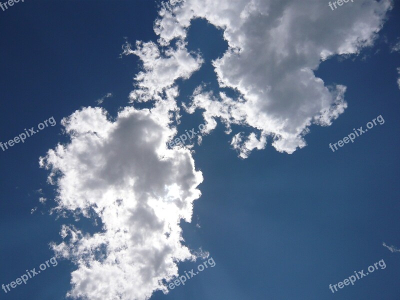 Sky Cloud In The Early Summer Sunny Free Photos