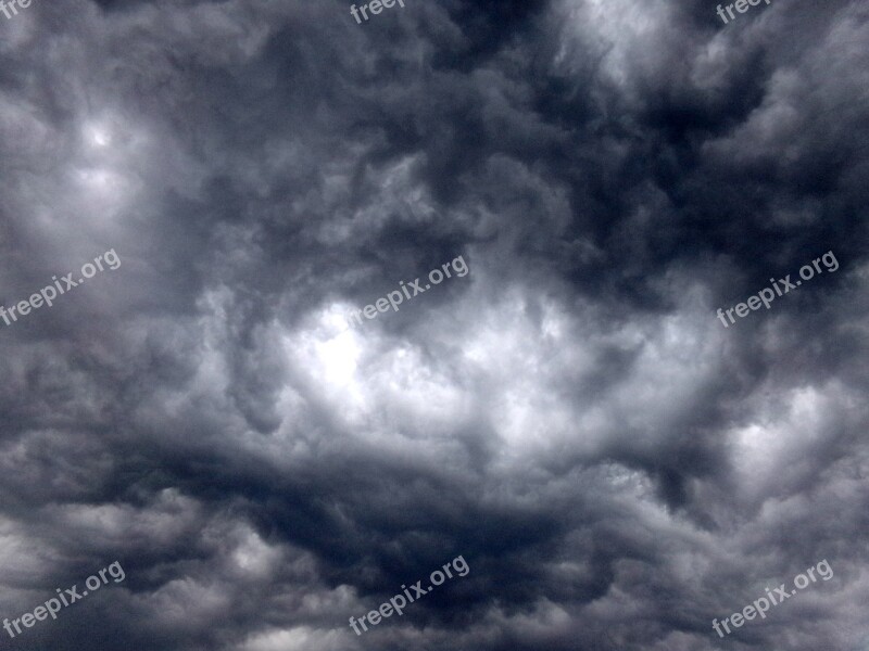 The Gathering Storm Clouds Storm Weather Before The Storm