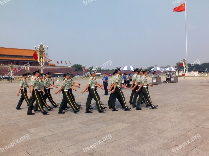 Tiananmen Square Beijing China Unesco Free Photos