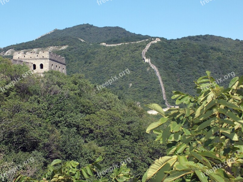 Great Wall Of China China Great Wall Unesco World Heritage