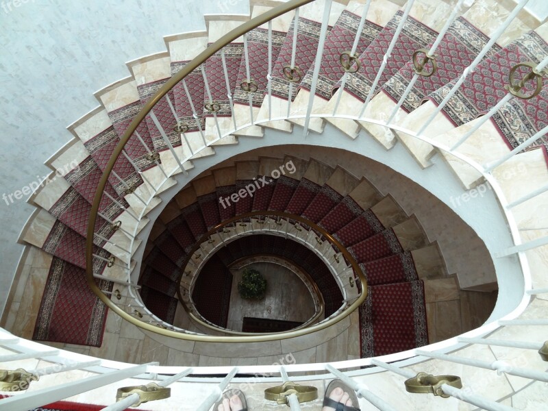 Spiral Staircase Lobby Regal Architecture