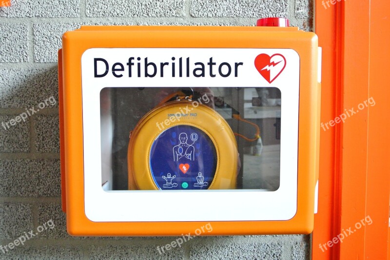 Defibrillator Revival First Aid Ill Heart