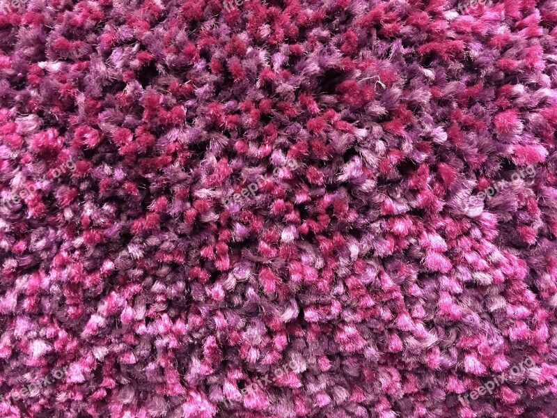 Carpet Texture Fibers Textile Purple