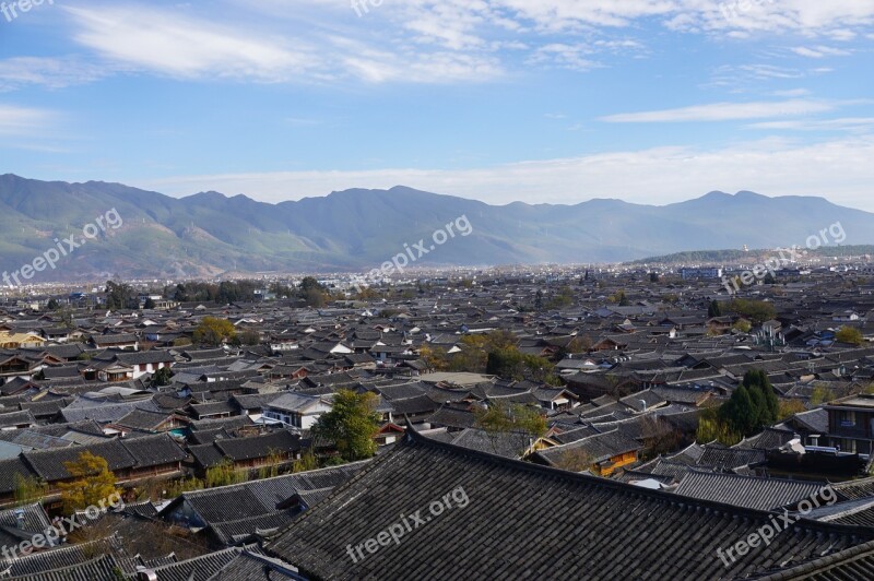 Dayan Lijiang In Yunnan Province Free Photos