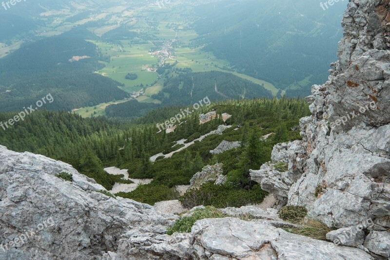 Mountain Rock Nature Hike Alpine