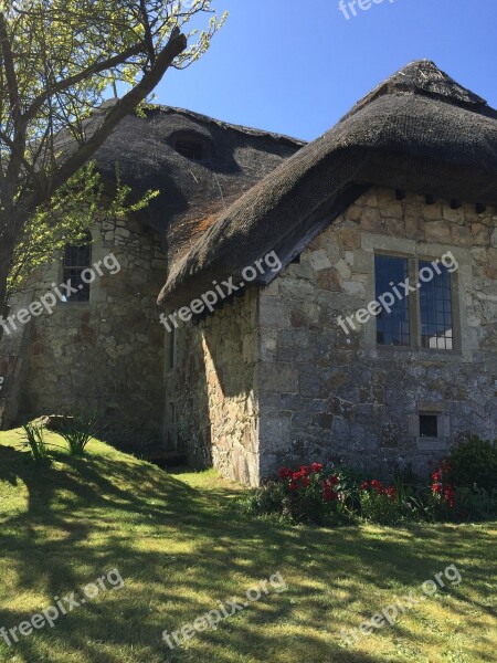 Thatched Roof Thatch Thatched Church Church Free Photos