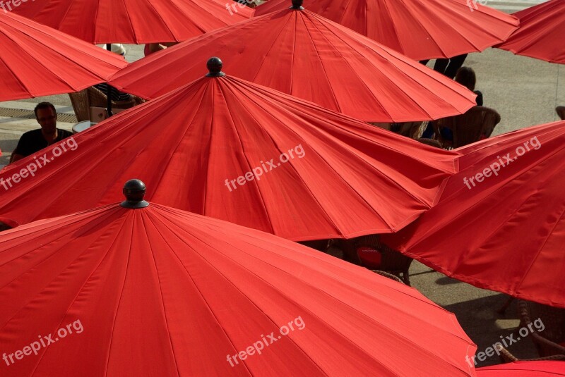 Parasols Terrace Bar Terrace Café Shadow