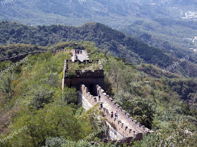 China Great Wall Beijing Wall Border