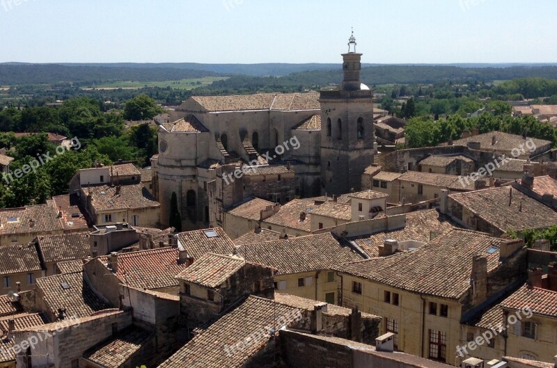 Uzès Village Roof Roofing Southern France