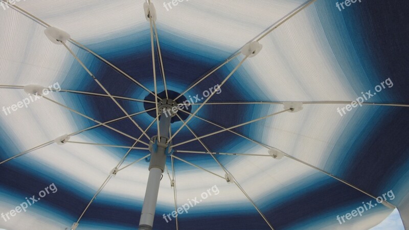 Parasol Blue White Spokes Tissue