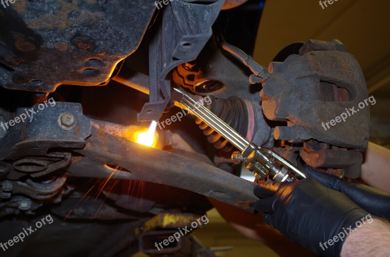 Torch Cutting Automotive Acetylene Bright