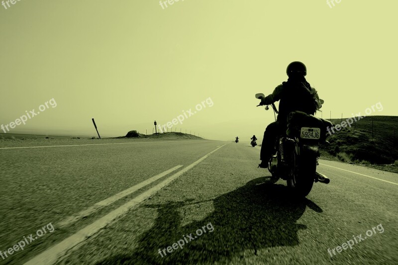 Travel Road Harley Harley-davidson Free Photos