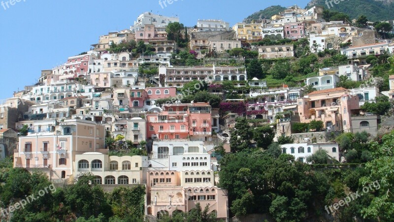 Italy Coastal Town Amalfi Coast