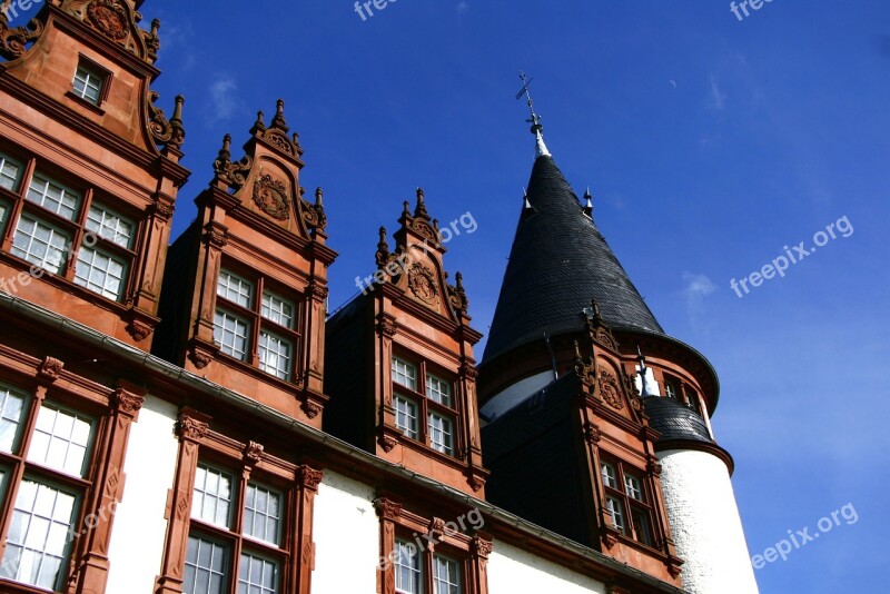 Ancient Castle Curls Windows Free Photos