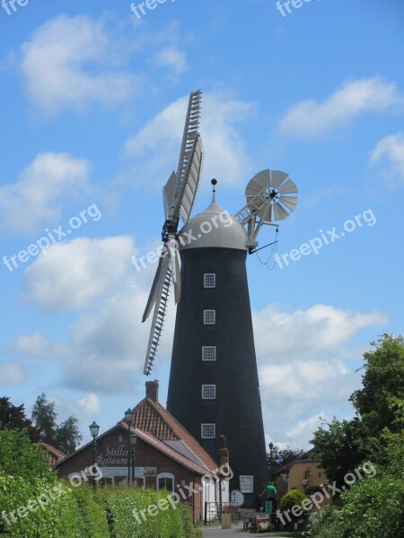 Windmill Wind Sustainable Mill Tower