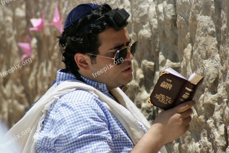 Prayer Jew Hebrew Judaism Western Wall