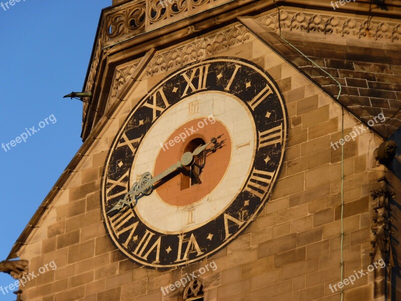 Church Clock Clock Church Tower Clock Tower