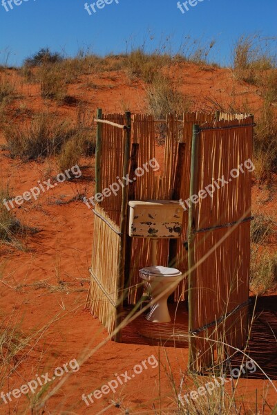 Peace And Quiet Kalahari Loo With A View Wilderness Housebuilding