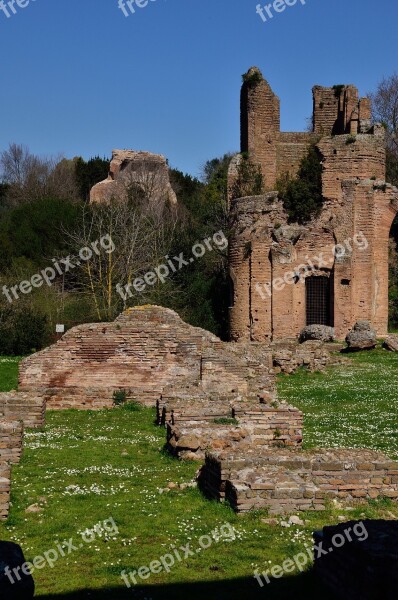 Appia Rome Ruins Ance Ancient Rome