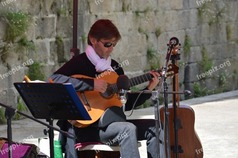 Music Musician Guitar Guitarist Man