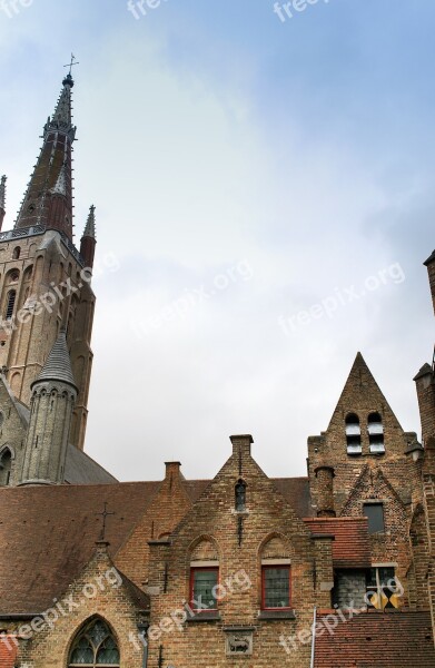 Bruges Belgium Buildings Middle Ages History