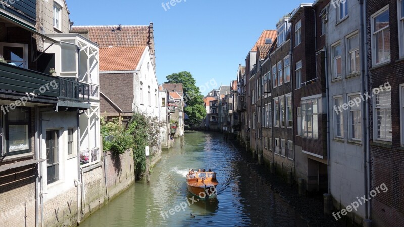 Dordrecht Netherlands Holland Water Canal